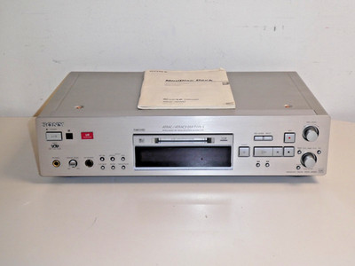Sony MDS-JB980 High-End MiniDisc Recorder Silver incl. BDA, 2-year warranty