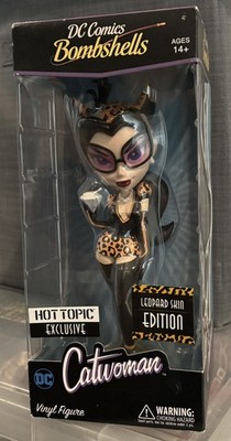 DC Comics Bombshell CATWOMAN LEOPARD SKIN Edition  Hot Topic EXCLUSIVE 2018 NIB