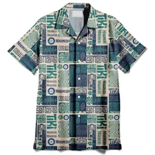 Seattle Mariners Short Sleeve Unisex Hawaiian Shirt