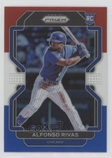 2022 Panini Prizm Tier II Red White & Blue Prizm Alfonso Rivas #210 0i4k