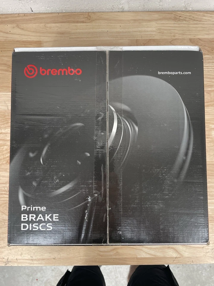 2x BREMBO Brake Discs Pair Solid Rear 08.A205.11 for BMW E81/E82/E87/E88/E90/E92 - Image 3 of 4