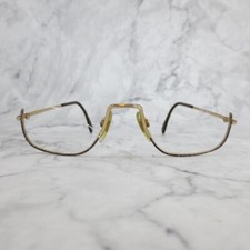 Nordic Mod.803 col.270 Eyeglasses Rectangular Gold Half Rim Frames 52-22-145