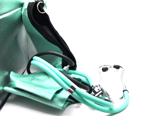 PRESTIGE TEAL PROFESSIONAL BLOOD PRESSURE SET & STETHOSCOPE - Picture 5 of 20
