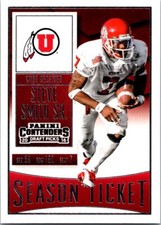2016 Panini Contenders Draft Picks Steve Smith Sr. Utah Utes #90
