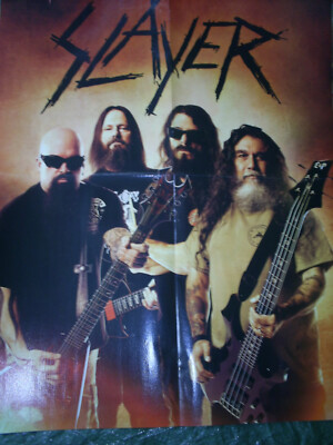 SLAYER - POSTER - 45cm x 58cm THRASH METAL TOP