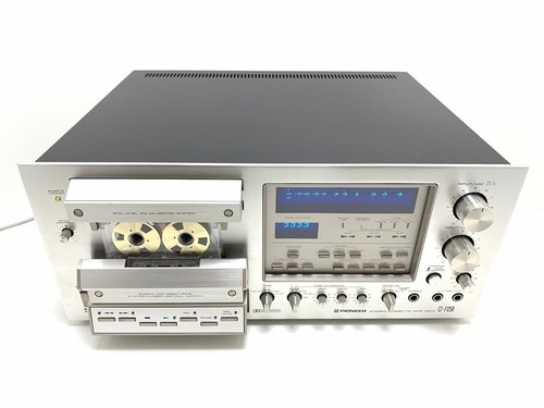 PIONEER CT F1250 3 Head Stereo Tape Deck BLUE LINE Vintage 1979 WORK Good Look - Bild 8 von 12