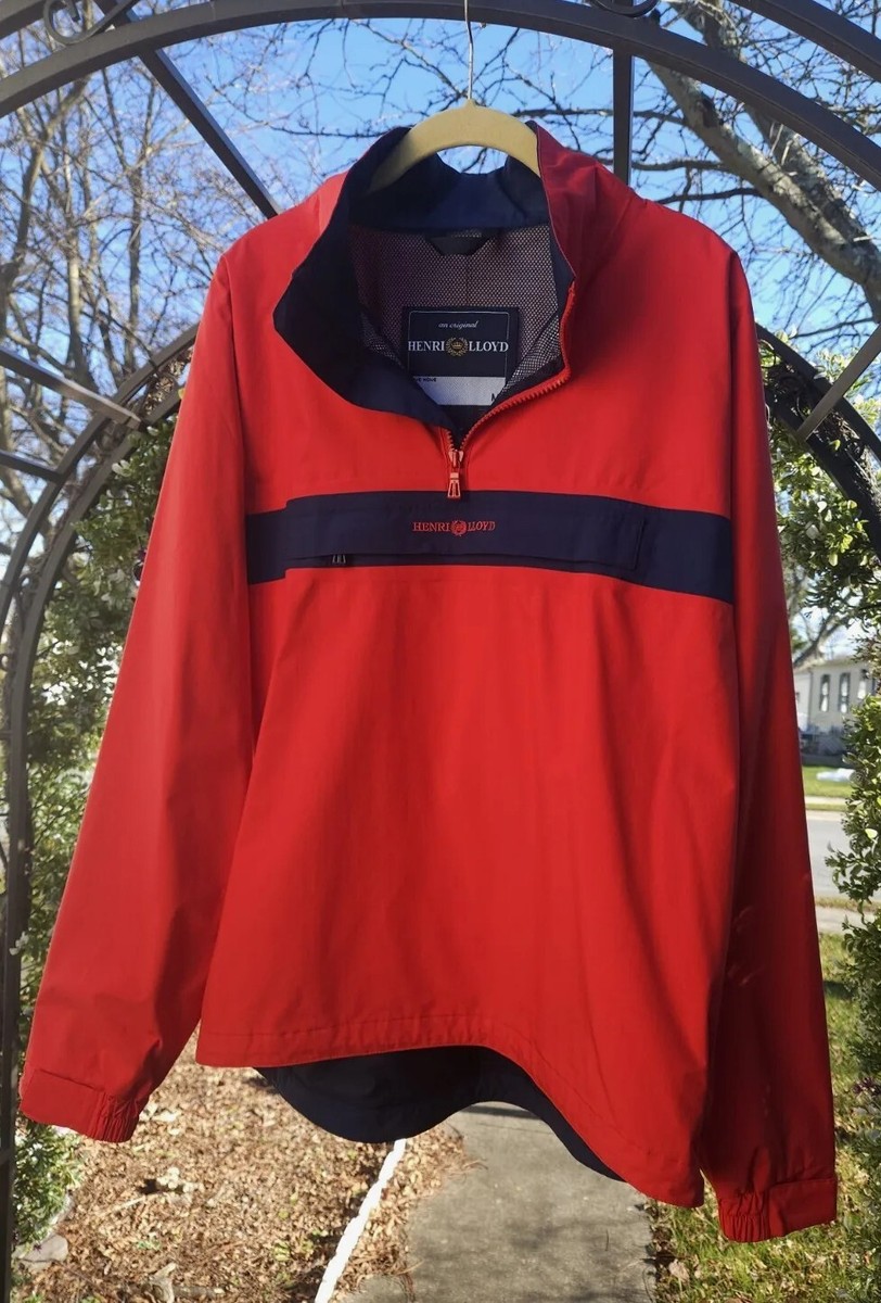 Henry Lloyd Sailing Deck Wind And Water Pullover Jacket (M)