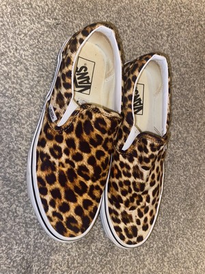 leopard print vans size 6