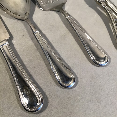 PV06469 Vintage Silver Plate Towle BEADED ANTIQUE Serve Set - 4pcs - Picture 5 of 12