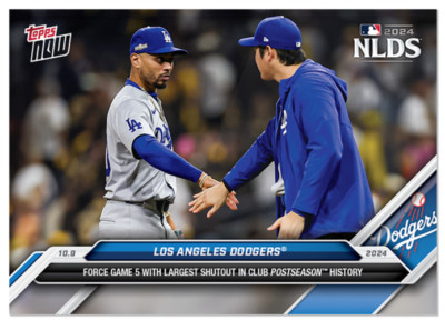 Los Angeles Dodgers - 2024 MLB Topps NOW  Card 820