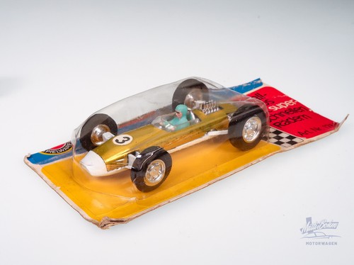 ➡️Brohm Superschnelle Autos Mini Marx 500 Type Racer 1757 Brabham F1 OVP Blister - Picture 2 of 6