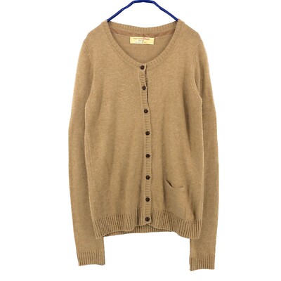 TOM TAILOR Women Denim Knit Front Button Cardigan Sweater Size M