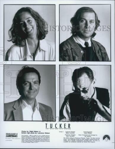 1988 Pressefoto M. Canonero, V. Storaro "Tucker: Der Mann mit seinen Träumen" - Bild 1 von 2