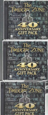 THE TWILIGHT ZONE ~ 40TH ANNIVERSARY GIFT PACK ~ 1999 ~ 6 THE TWILIGHT ZONE ~ 40TH ANNIVERSARY GIFT PACK ~ 1999 ~ 6