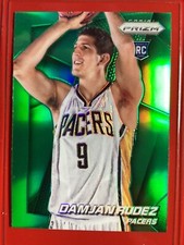 Damjan Rudez  2014-15 Panini Prizm Green Prizms Rookie #294 INDIANA PACERS