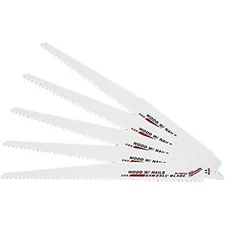 Milwaukee 48-00-5036 Super Sawzall Blade 5 Teeth per Inch, 9-Inch
