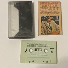 Country Classics by Slim Whitman by Liberty Records 1982 Cassette Tape