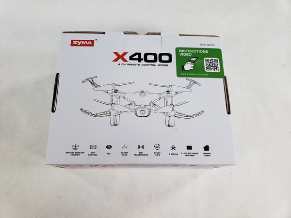 Cuadricóptero Syma X400 Mini Drone con Cámara para Adultos y Niños 720P Wifi FPV