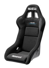 Sparco Evo Xl Qrt Fiberglass Black Competition Racing Seat 38 Fia 008015rnr