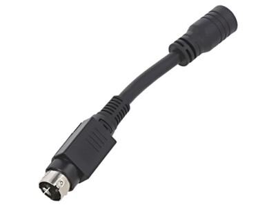 DC PLUG-P1J-R6B Adapter Off: KYCON KPPX-3P Male: Straight Input,: 5.5/2.1 MEAN W