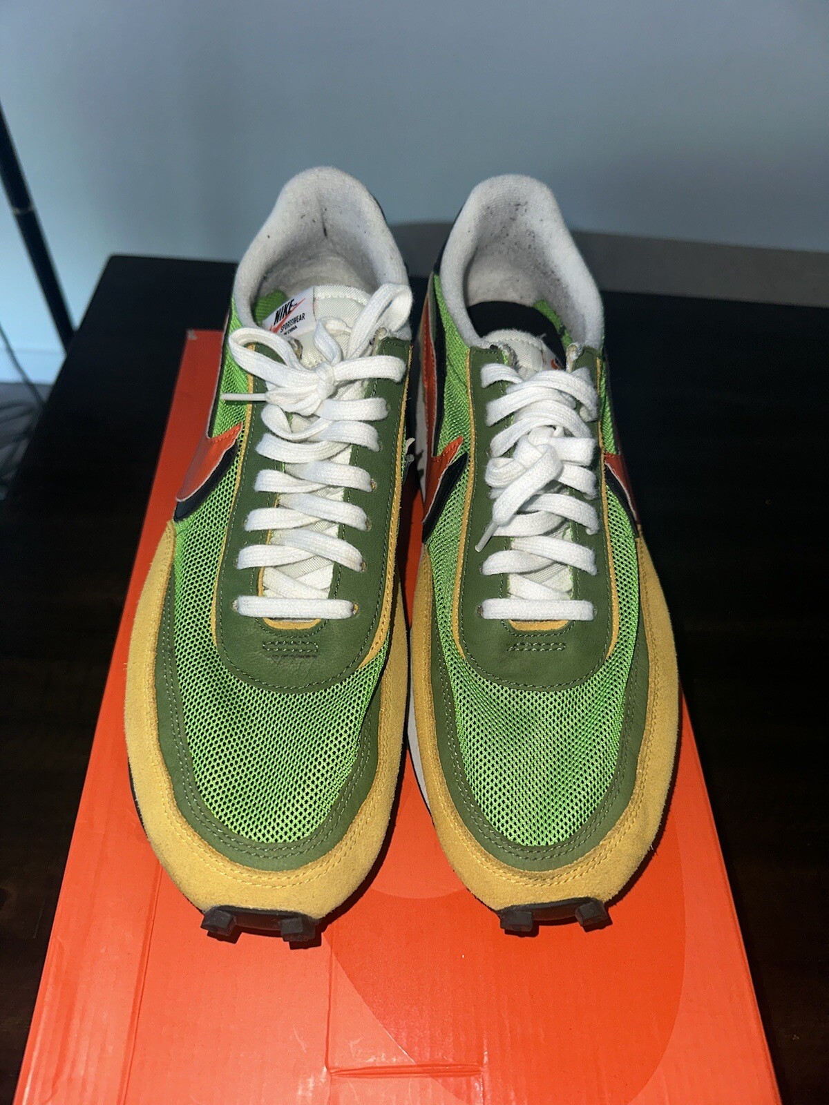 SACAI X NIKE Taglia 13 Nike sacai x LDWaffle verde gusto