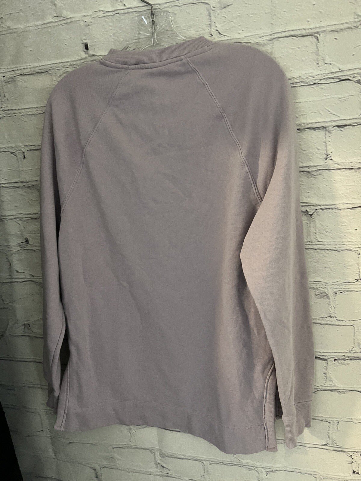 Universal Threads Lilac Solid Sweatshirt Cotton/P… - image 6