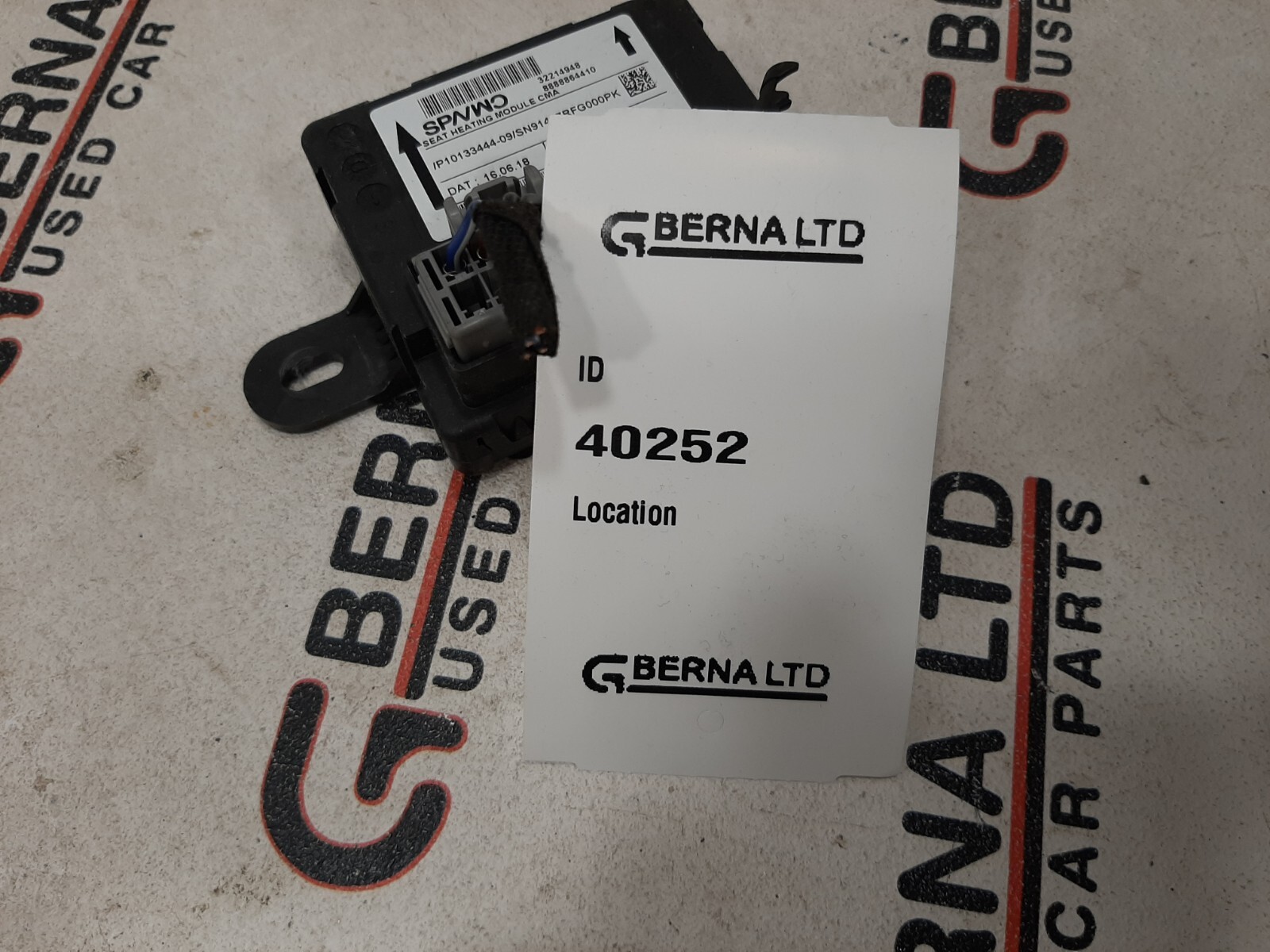 GENUINE VOLVO XC40 2017-2022 SEAT HEATING CONTROL MODULE UNIT 