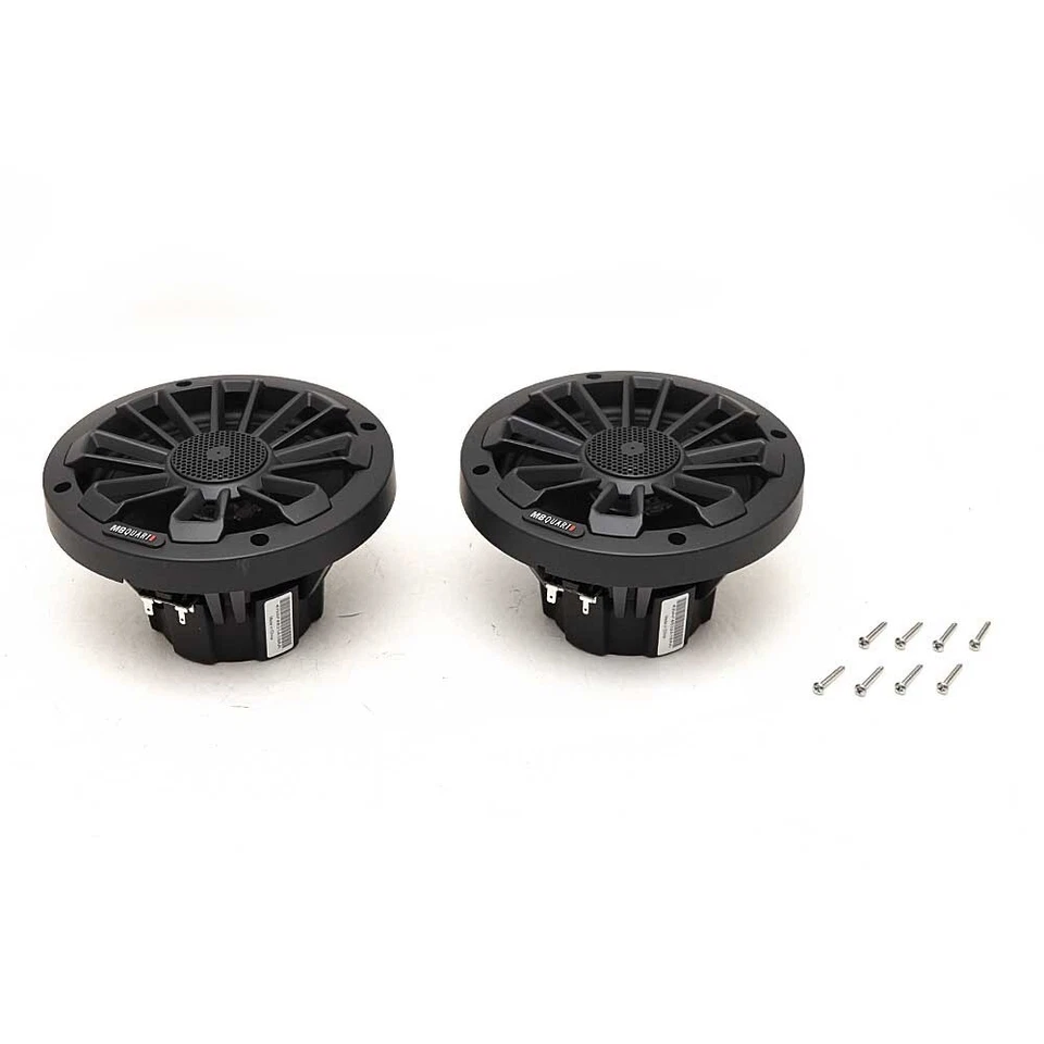 MB Quart Boat Nautic Coaxial Speakers NK1-116B | 6.5 Inch Black (Pair) - Image 2 of 4