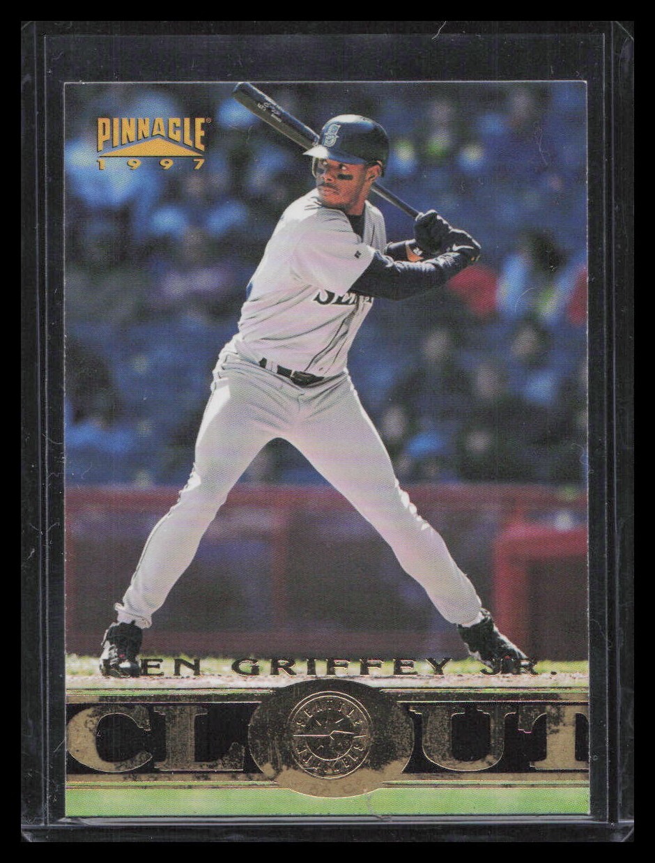 Ken Griffey Jr 1997 Pinnacle Baseball Clout  #193