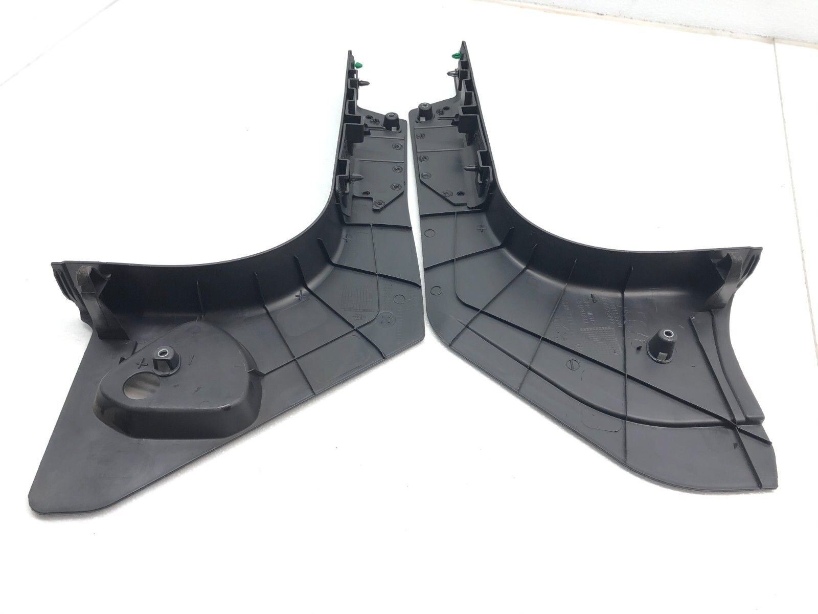 2014-2019 MASERATI GHIBLI FRONT DOOR SCUFF TRIM COVER PANELS PAIR X2 OEM.