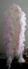 AWESOME Extra Long Pink FEATHER BOA Dream Dazzlers Dress Up Halloween 178" L EUC