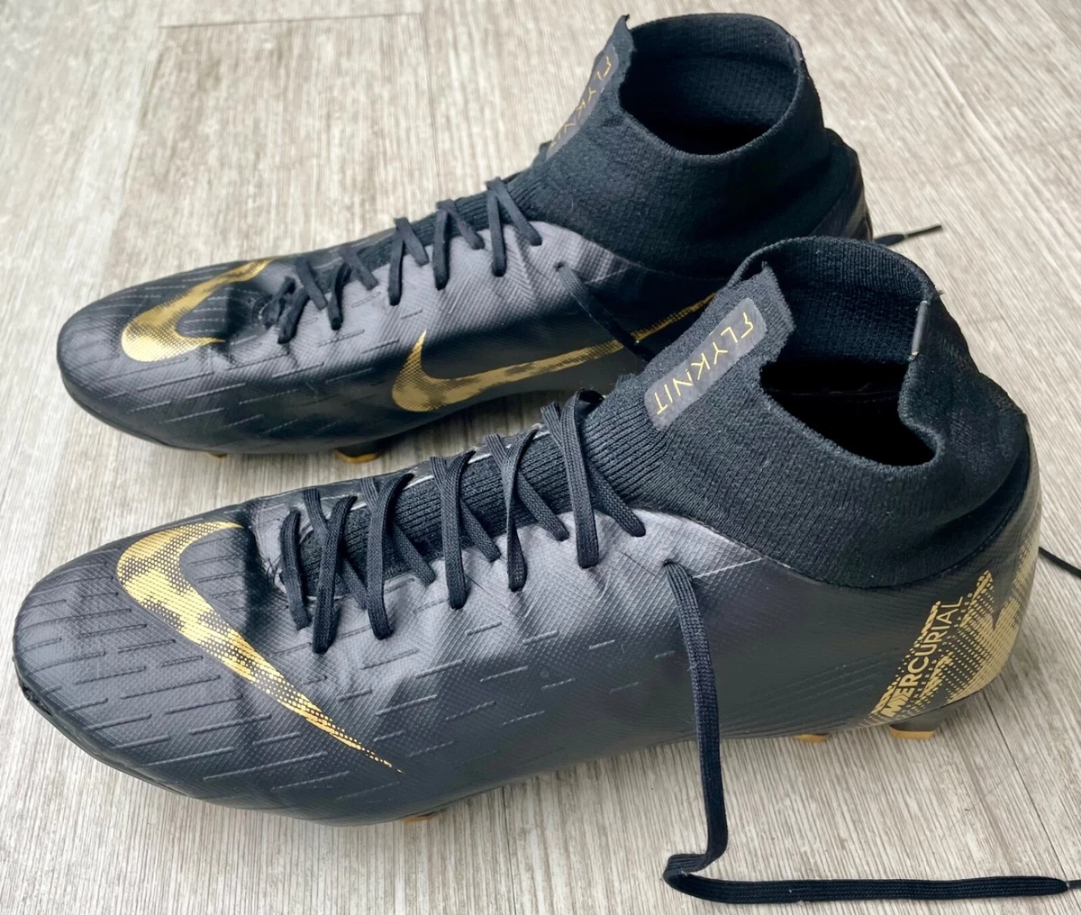 【美品】Mercurial Superfly X 6 Elite TF 28cm Nike Mercurial Superfly 6 Elite TF Turf Soccer Shoes Grey AH7374