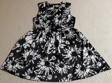 Joe Fresh Women Sz 8 Multicolor Polyester Blend Sleeveless Dress With Lining 22