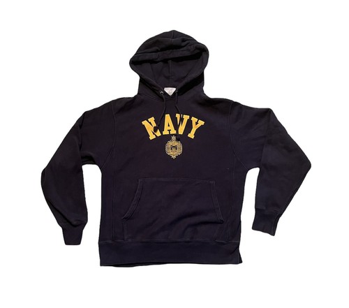 Navy Pullover Hoodie Sweatshirt 
