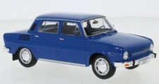 Whitebox 1:24 Scale Skoda 100L Blue 1974