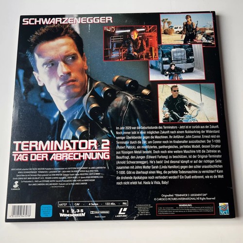 Laserdisc Terminator 2, 4Seiten CAV Special Edition Digital Audio Pal deutsch - Bild 2 von 3