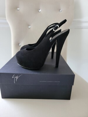 Giuseppe Zanotti 1/2 inch high heels stiletto sandals shoes,