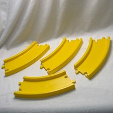 Little Tikes I-80 Interstate Creative Roadway 4 Curved Yellow Tracks Replacement
