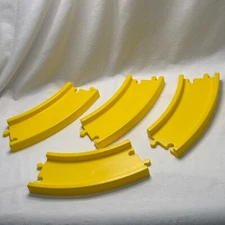 Little Tikes I-80 Interstate Creative Roadway 4 Curved Yellow Tracks Replacement