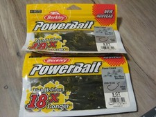 2 Packs Berkley 6" Power Lizard Fishing Baits Watermelon Color