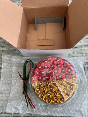 NOS BMAC 373AR RUND LED HECKANSCHLAG/HECK/BLINKER BUS/REISEBUS/LKW 135mm 24V
