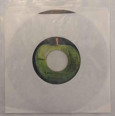 Ringo Starr: It Don't Come Easy b/w Early 1970 7-inch single