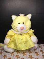 VGUC-RARE-HTF-VINTAGE-15  Fisher Price Puffalump yellow cat