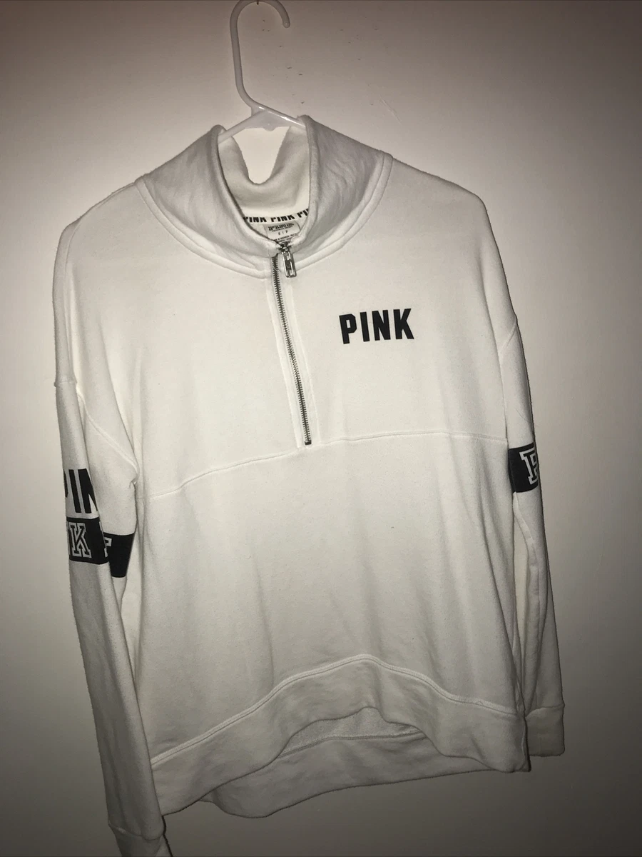 Victoria secret white hoodie sales