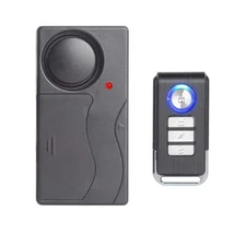 Mengshen Wireless Vibration Alarm, Anti-Theft Burglar Alarm for Bicycle/Bike/