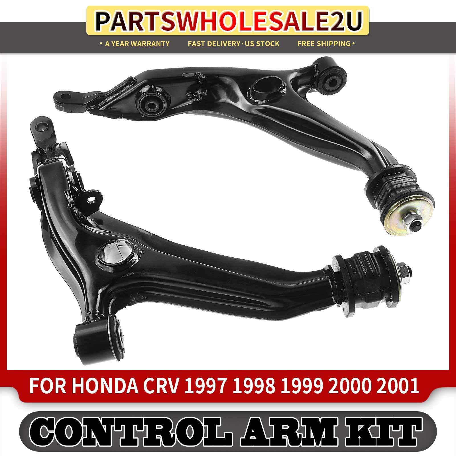 2x Suspension Front Lower Control Arms for Honda CR-V 1997 1998 1999 2000 2001
