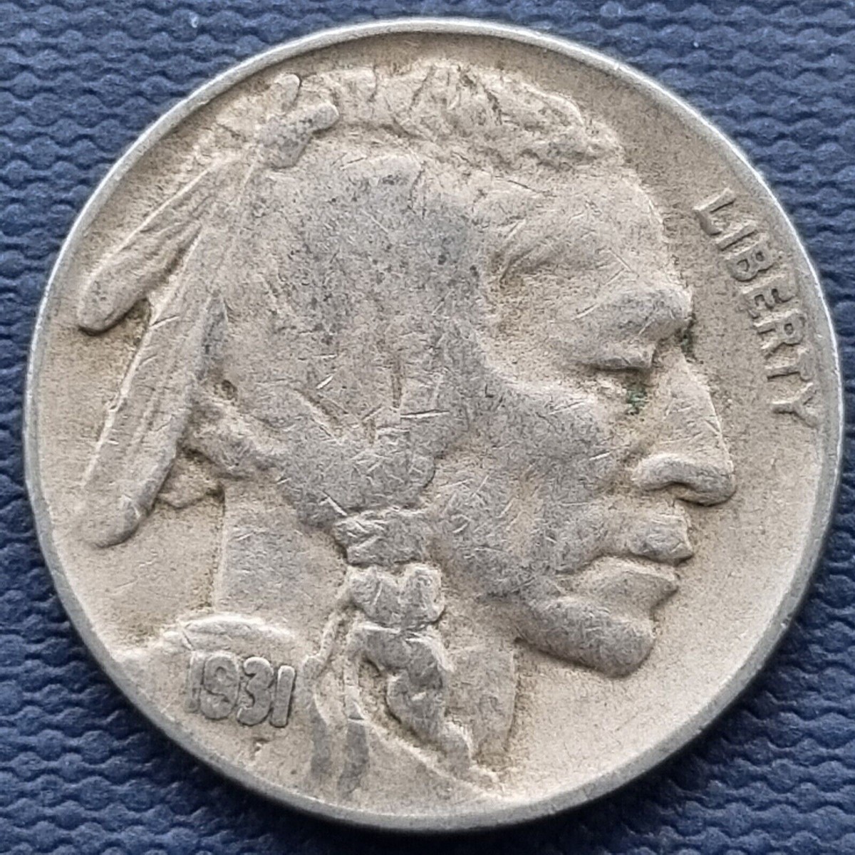 1931 S Buffalo Nickel 5c Better Grade Full Date #53993 | eBay