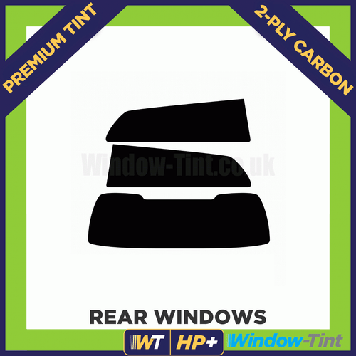 For Land Rover Evoque 3-door 11+ Carbon Pre Cut Window Tint 35% Light 2-ply HP+ - Picture 2 of 10