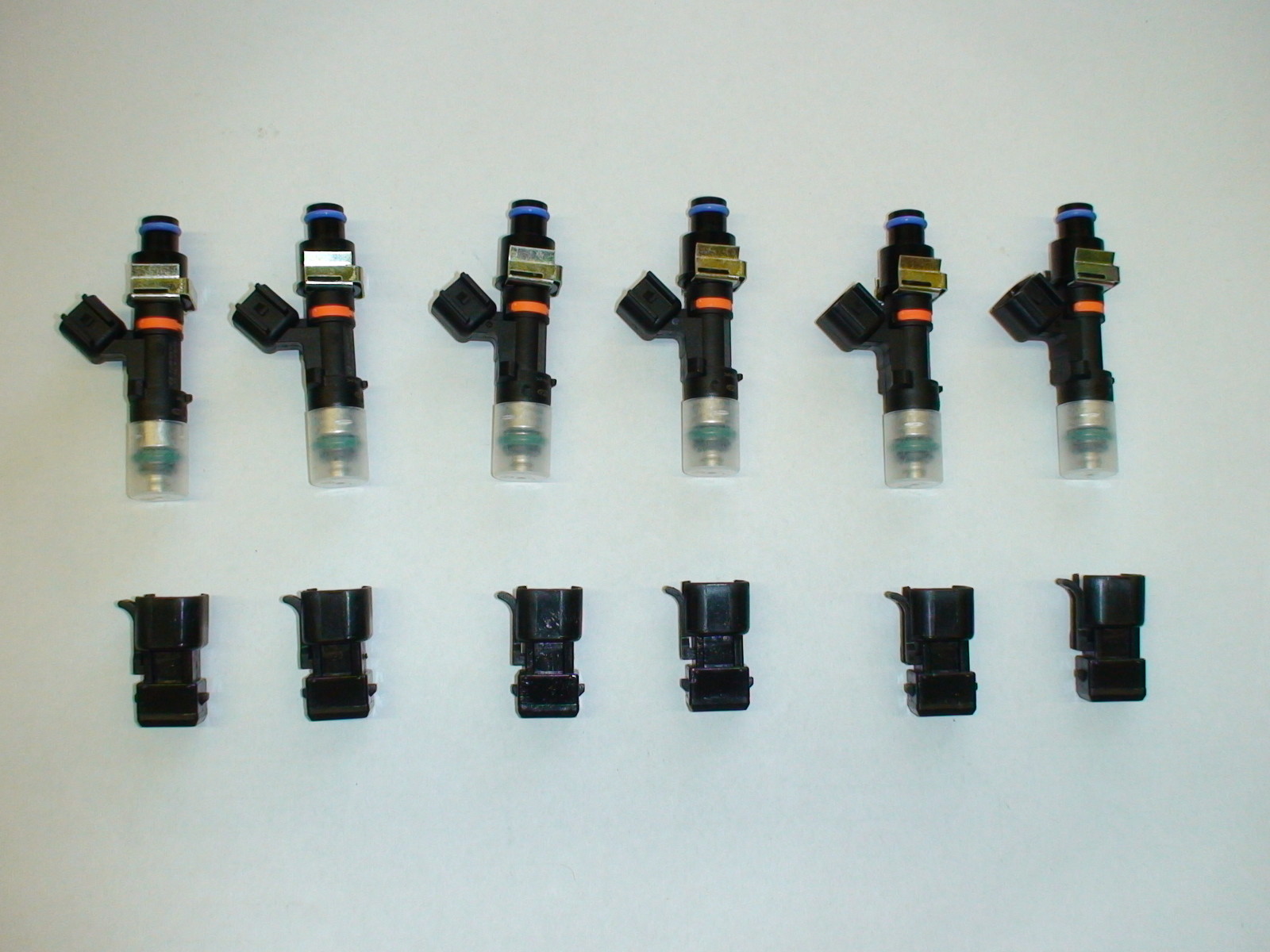 6 Genuine Bosch EV14 52lb 550cc fuel injectors Honda Acura NSX 91-05 3.0 3.2 V6