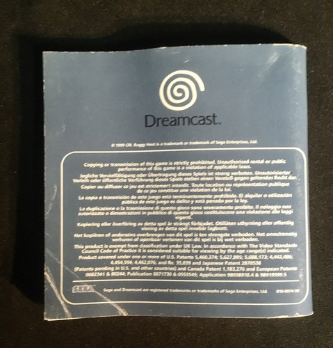 NOTICE BUGGY HEAT DREAMCAST - Photo 3/3